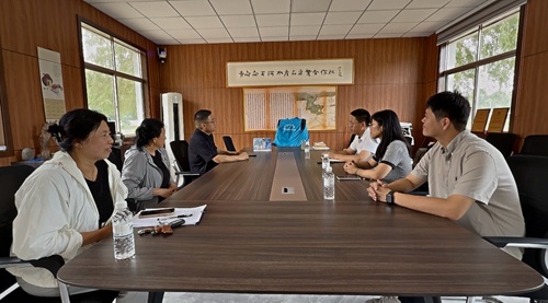 双方开展党建联建洽谈