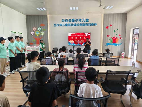 开云kaiyun网页版“立人圆梦”志愿服务团队打造“三融四专五悟”社会实践课程体系